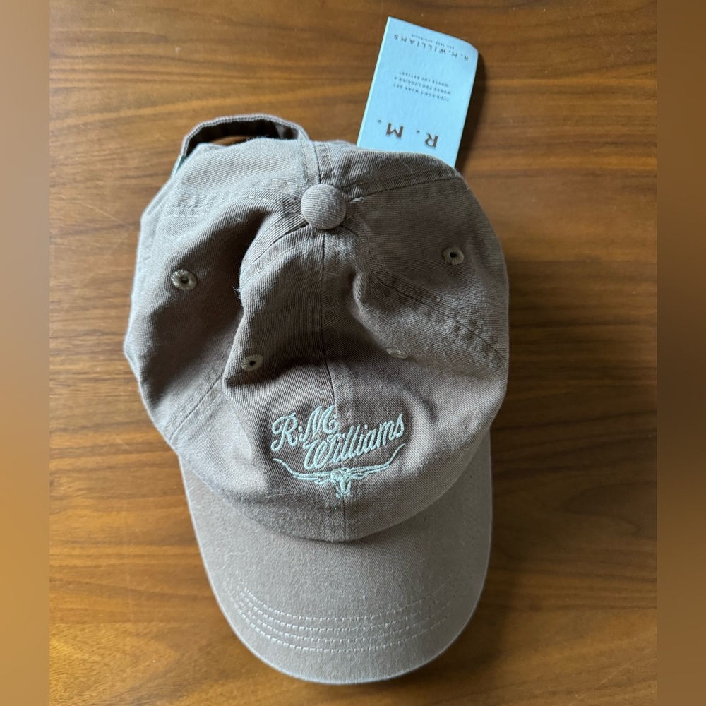 R.M. Williams baseball cap with adjustable fit strap